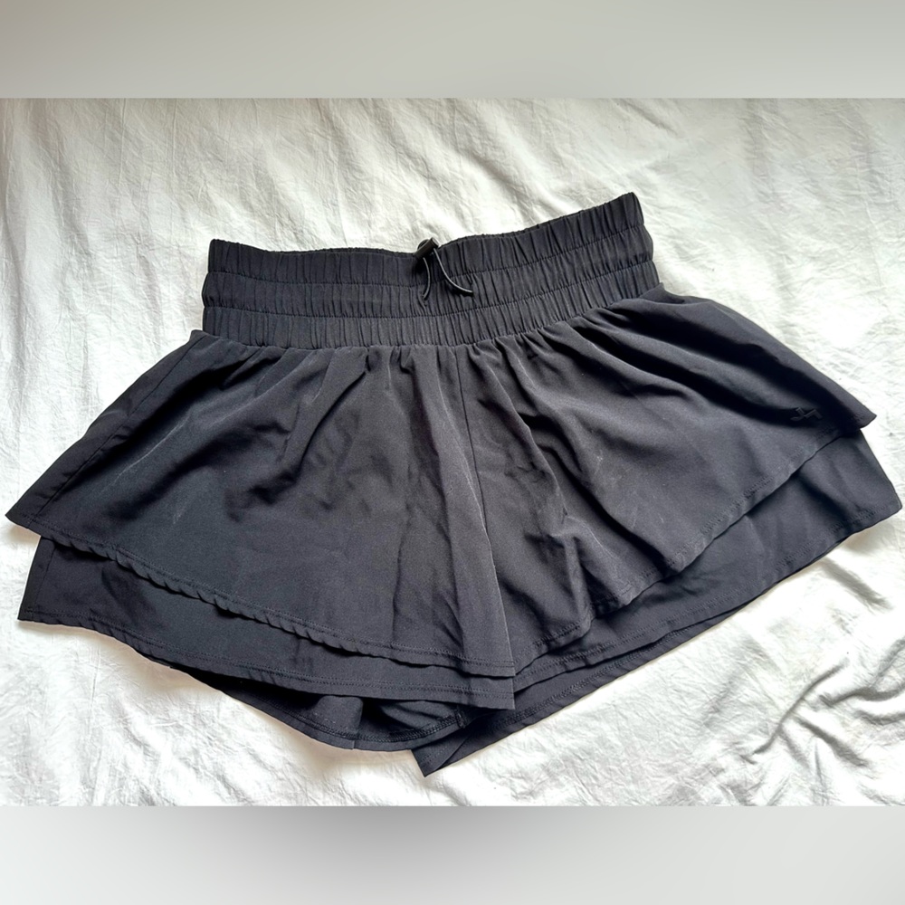 NWOT Joy Lab Black Layered Workout Shorts